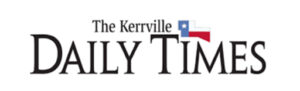 Logo of The Kerrville Daily Times, providing regional news and updates on SAT test preparation and college admissions tips.